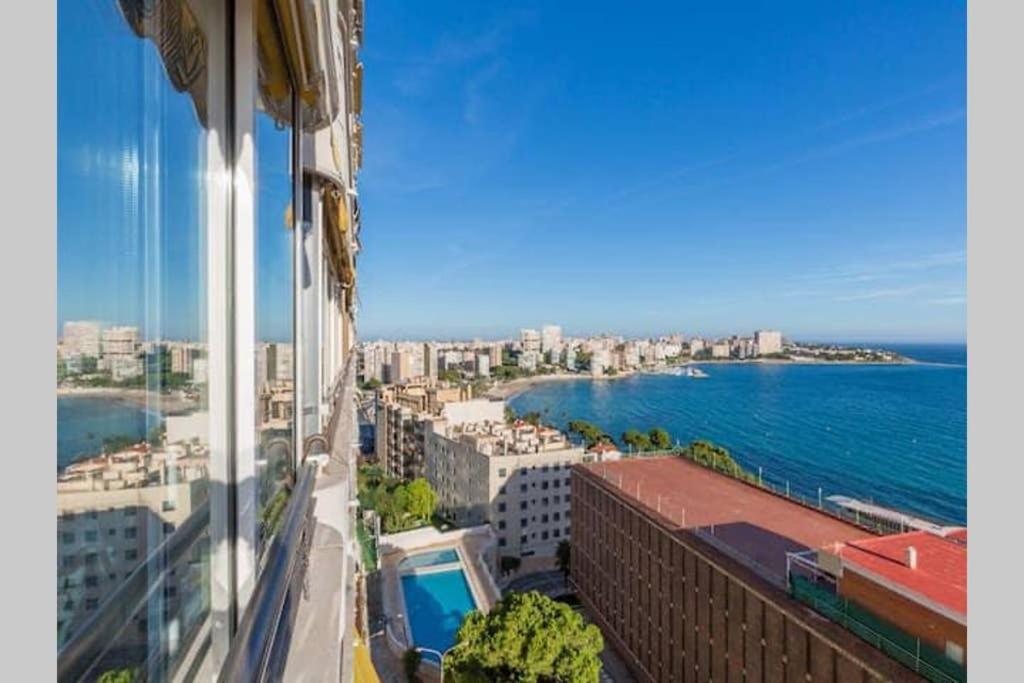 Playa Albufereta. Espectaculares Vistas Al Mar. Apartment Аликанте Екстериор снимка